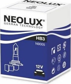 Лампа HB3 N9005 60W 12V P20D 10X10X1 NEOLUX