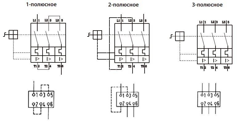 Авт. защиты эл. двигателя MS25-4 (2,5 - 4,0A)