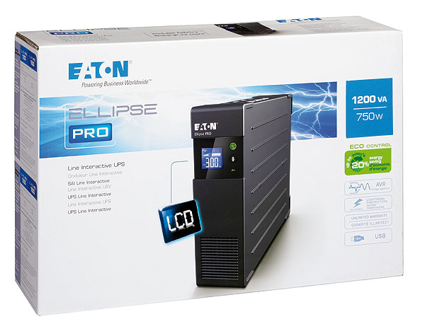 ИБП Ellipse PRO 1200 DIN 1200ВА/750Вт (линейно-интерактивный) время автономной работы 50/70%-5/9 мин