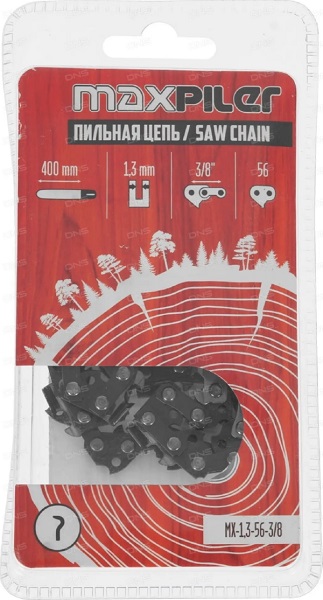 Цепь пильная MX (400мм./16",3/8",1,3 мм. 56 зв.(Partner.Poulan.Champion 137.142.240 16") в блистере
