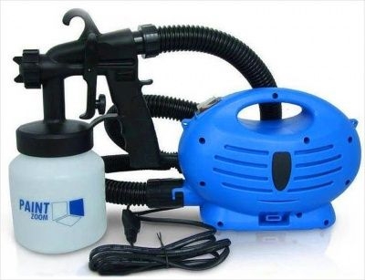 Краскопульт электрический PAINT ZOOM 650Вт 800мл 1-6