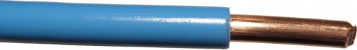 Провод DY 1* 6 (ПВ1) 450/750V (H07V-U) СИНИЙ