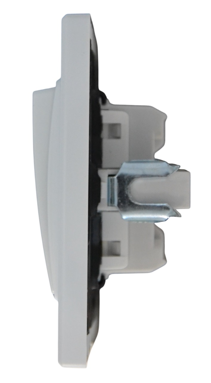 Выключатель 2-кл. белый SD-P1005W "Standard" AWSproducts