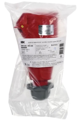 Розетка переносная ССИ-225 32А-6ч/200/346-240/415В 3Р+РЕ+N IP44 MAGNUM ИЭК