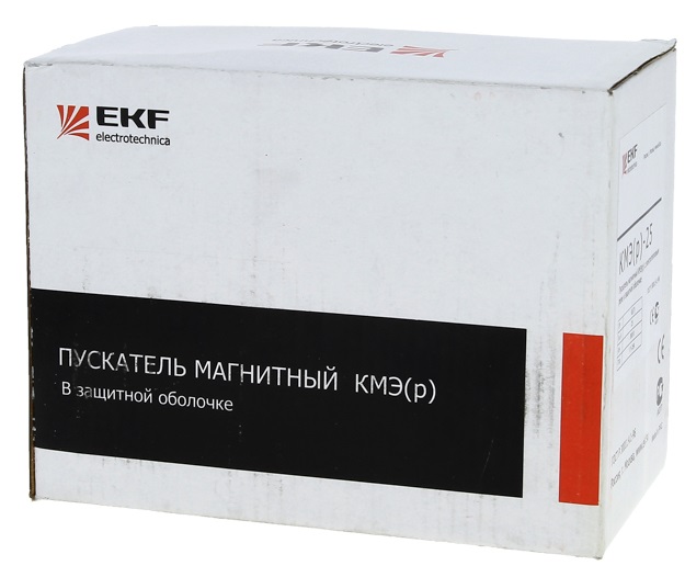 Пускатель в корпусе КМЭ 25А 220В с РТЭ IP65 PROxima