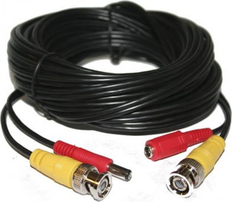 Соединительный шнур для систем видеонаблюдения Rexant® (BNC+питание)18М
