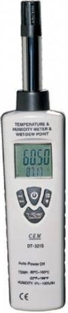 Цифровой термогигрометр DT-321S  (измерение температуры и относительной влажности воздуха -30*100С) 