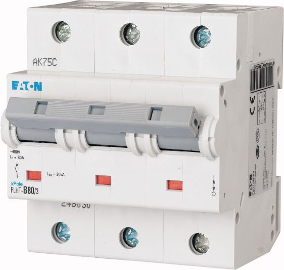 Автомат PLHT-B80/3 (B) 80А 3-pol