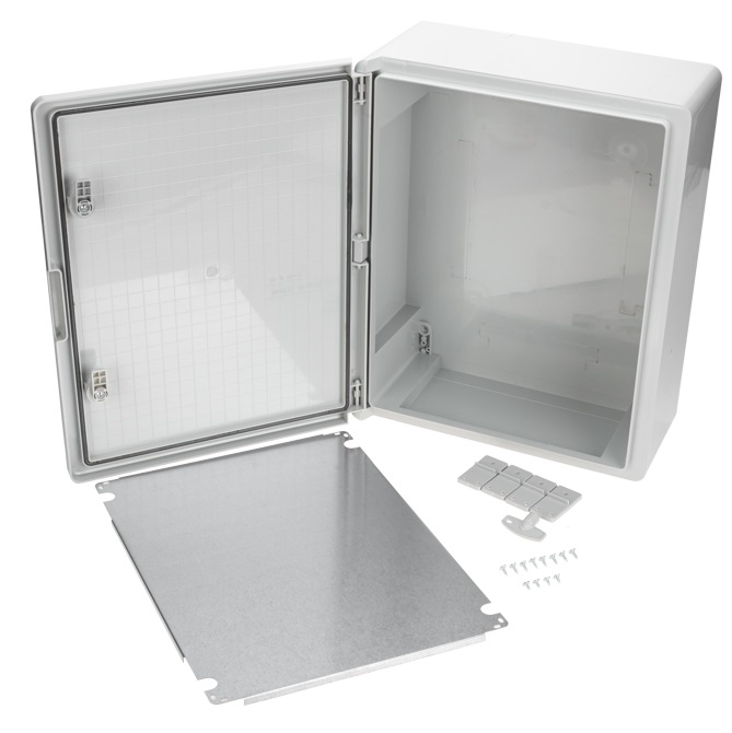 Корпус пластиковый ЩМПп с монтажной панелью 500х400х240мм, АБС, УХЛ1, IP65 REXANT