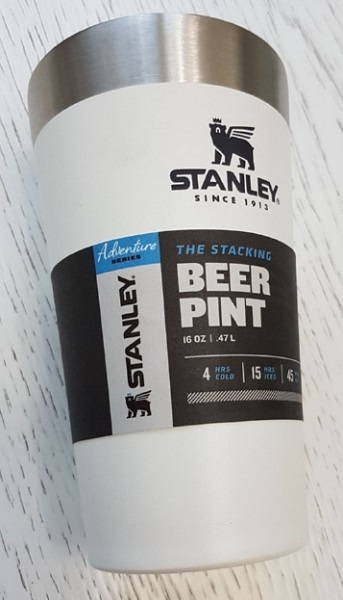 Пинта STANLEY Adventure 0,47L белая