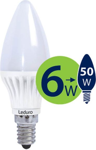 Лампа LEDURO LED B35 6W 400lm E14 2700K 220-240V