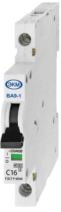 Автоматический выключатель ВА-9-1 B16 4,5кА
