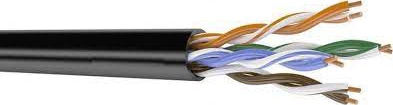 ITK Кабель компьютерный U/UTP, кат.5E 4х2х24AWG solid, LDPE (уличный), 305м (акц), уп