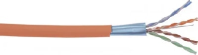 Кабель REXANT FTP 4PR 24AWG (4х2х0,51мм) CAT5e 305м НГ(А)-HF (медь)