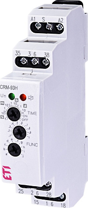 Реле времени многофункц. CRM-93H UNI (12-240В, АС/DC,3*8А)