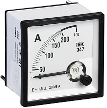 Амперметр Э47 2000/5А кл. точн. 1,5 96х96мм ИЭК (акц)