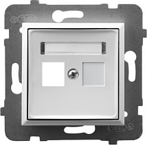 Корпус розетки компьютерной  одинарной, без рамки GPK-1U/p/00 (2140)