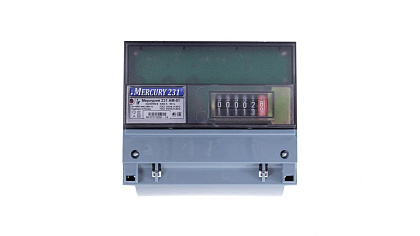 Счетчик Меркурий 231 АМ-01 5-60А 3*230/400 (1.0, 1T, на DIN рейку)