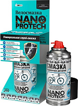 Смазка подвижных деталей NANOPROTECH для велосипеда, 210 мл