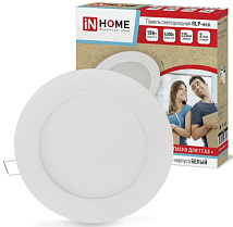 Панель LED INHOME RLP-eco 18Вт 230В 4000К 1080Лм 225/205мм белая IP40