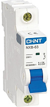 Выключатель автоматический модульный 1п C 63А 4.5кА NXB-63S (R) CHINT 296716