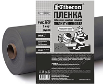 Пленка полиэтиленовая 3м x 100м  2 сорт техническая рукав 200мкм Fiberon/1 PVD2200F