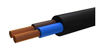 Кабель ШВВП 2*1 380V (бухтаи по 100) ЧЕРНЫЙ