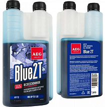 Масло 2Т п/с, Дозатор.1л Semi Synthetic 2T Motor Oil API TC AEG