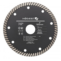 Диск алмазный сегментный 125*1,4*22 HOEGERT