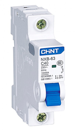 Автоматический выключатель NXB-63S C50/2 4.5кА CHINT