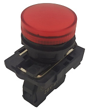 Индикатор  светодиодный КМЕ ОЛ красный 220В AC/DC IP65