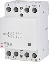 Контактор модульный RA 63-40(кат.230V AC 63А 4но) ETI