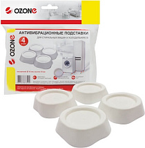 Антивибрационные подставки для стиральных машин и холодильников, 4 шт., цвет белый, бренд: OZON