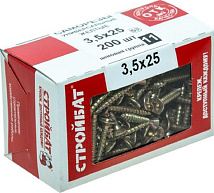 Саморез универсальный 3,5*25 (200 шт.) (Стройбат)