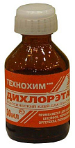 Клей для пластмассы "Дихлорэтан" фл.30мл (стекло) 10/210 Стан