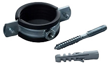 Хомут сантехнический 2 1/2" (72-78мм) М8 комплект Premium (в упак. - 75 шт)																									