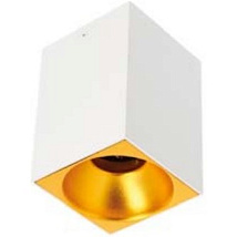 Светильник потолочный TENSA, алюминий, 90x90x140, IP20, GU10, квадрат, бел. GTV