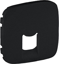 Лицевая панель для Розетки RJ11/RJ45 Черный ALLURE LEGRAND