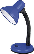 Светильник настольный Ultraflash UF-301P С06 синий (230V 60W, Е27)
