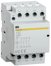 Контактор модульный КМ63-40M (кат.230V AC/DC 63А 4но) IEK