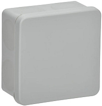 Коробка распред. о/п 80х80х40 IP67 СЕРАЯ двухкомпонентная HF КМ42435 IEK (60)