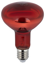 Инфракрасная лампа ИКЗК 100Вт 230-100 R95 E27 для обогрева животных и освещения ЭРА