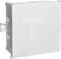 Коробка распред. о/п 100х100х34 IP44 СЕРАЯ PiN 100B ELEKTROPLAST