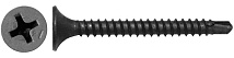 Саморез по металлу со сверлом 3,5x45 (120 шт.) (Стройбат)