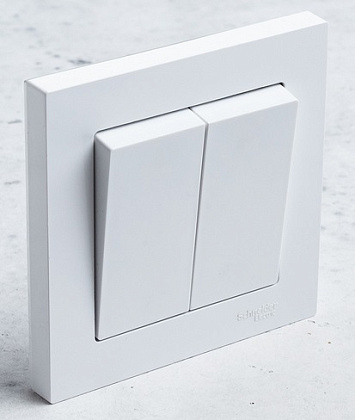 Радиовыключатель HiTE PRO BASE-2F (Белый, без рамки)