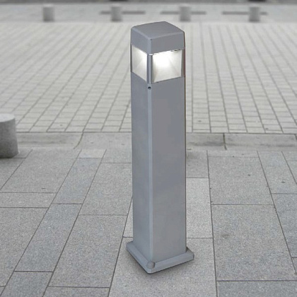 Светильник DS2.563.000.LXC1L, ELISA 500 (рефлектор белый), серый, прозр., 1xGX53 LED с лампой 800Lm,