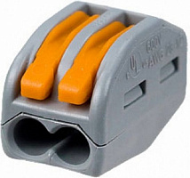 Клеммник CAGE CLAMP 2*(0,08 - 2,5mm)  32A 400V   (уп 50шт)
