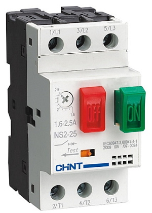 Авт. защиты эл. двигателя NS2-80B (56-80A) CHINT