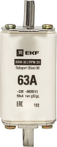 Вставка плавкая ППН-33 160/63А 660В габарит 00 EKF
