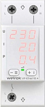 Реле напряжения Welrok VIP-63 red 63А